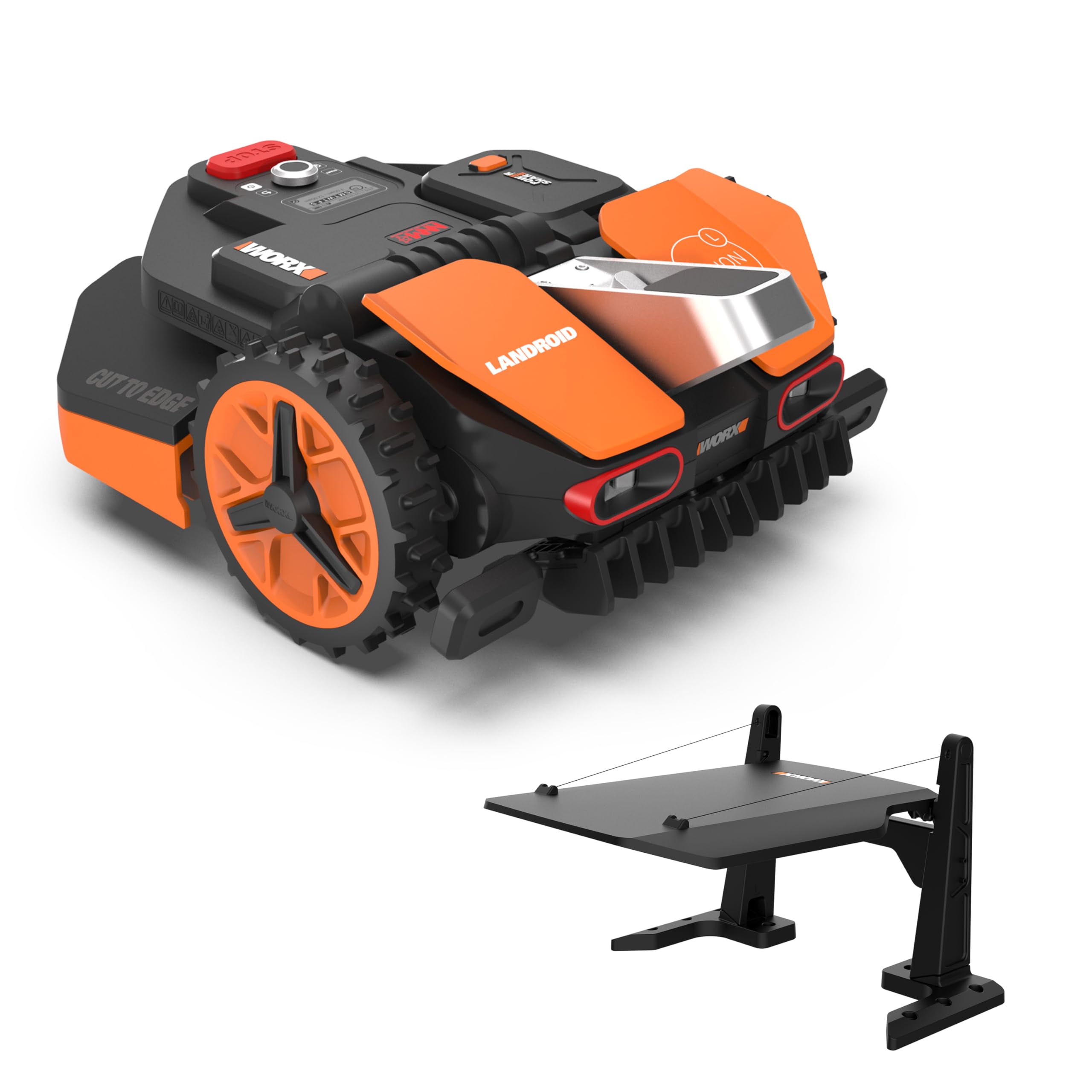 WORX WR167E Mähroboter 700 m² mit Kabel, App & AIA-Navigation