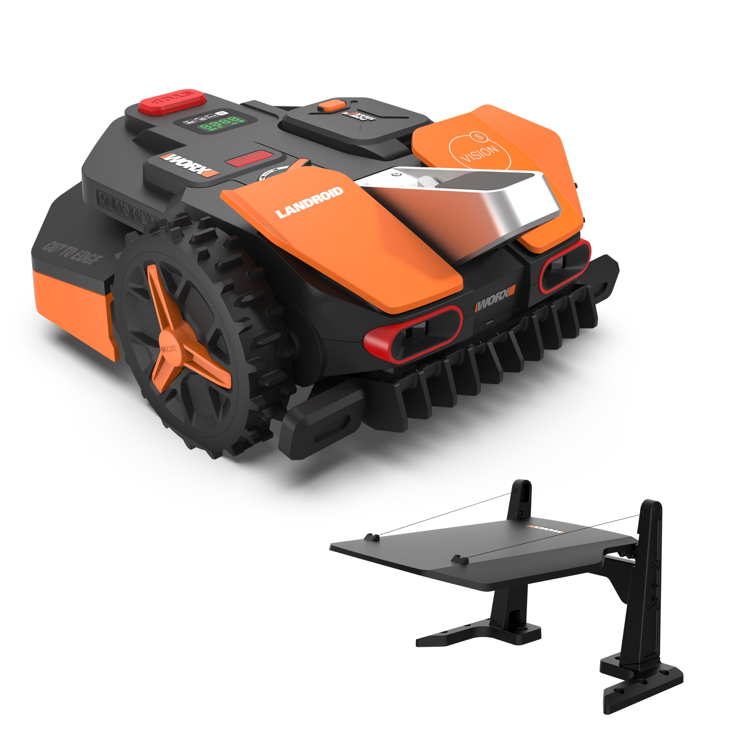 WORX M WR141E Mähroboter 500 m² für kleine Gärten, Akku & Selbstfahrend