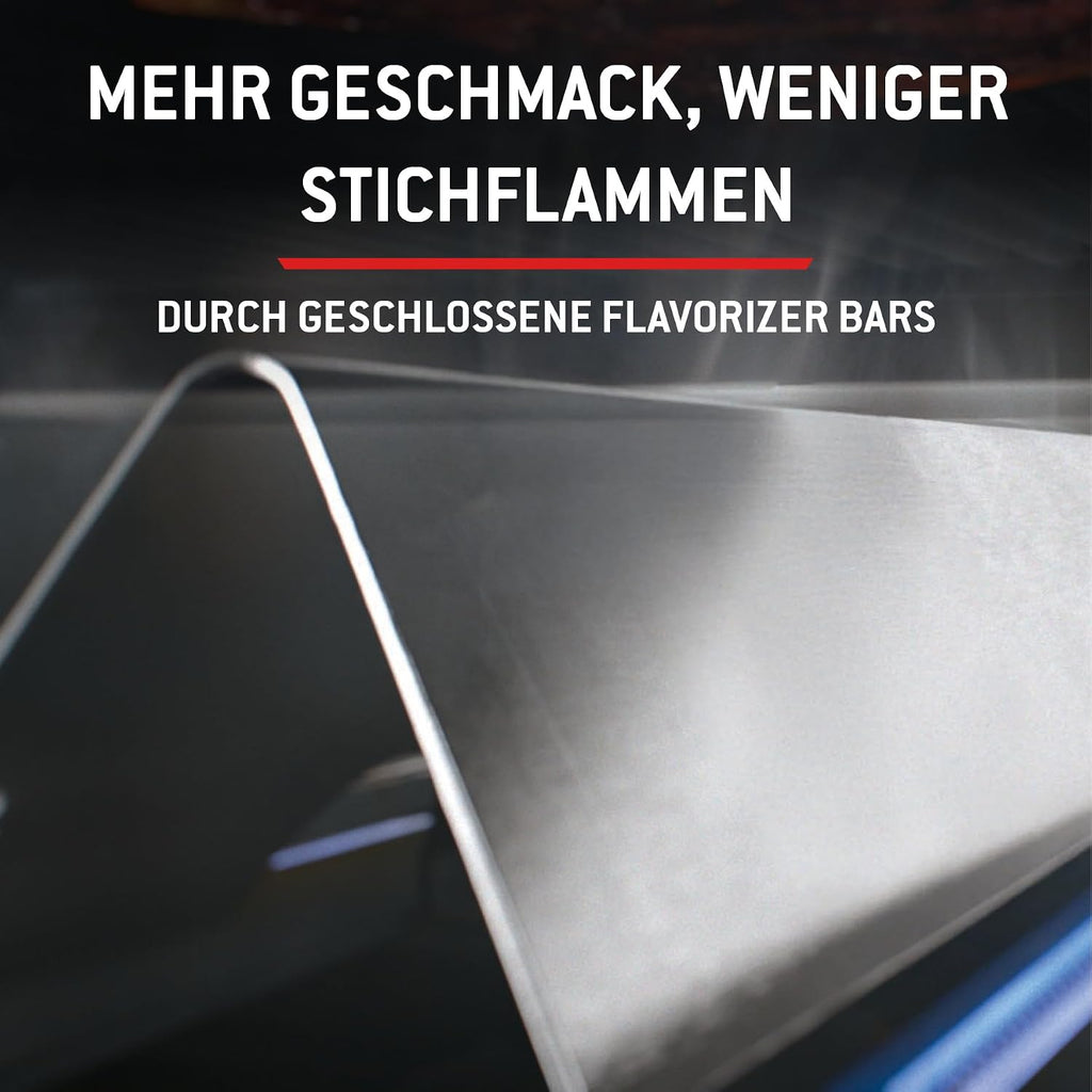 Weber Spirit E-310 Gasgrill 2025, 3 Brenner, 2346 cm², Gusseisen, Snap-Jet Zündung, Schwarz