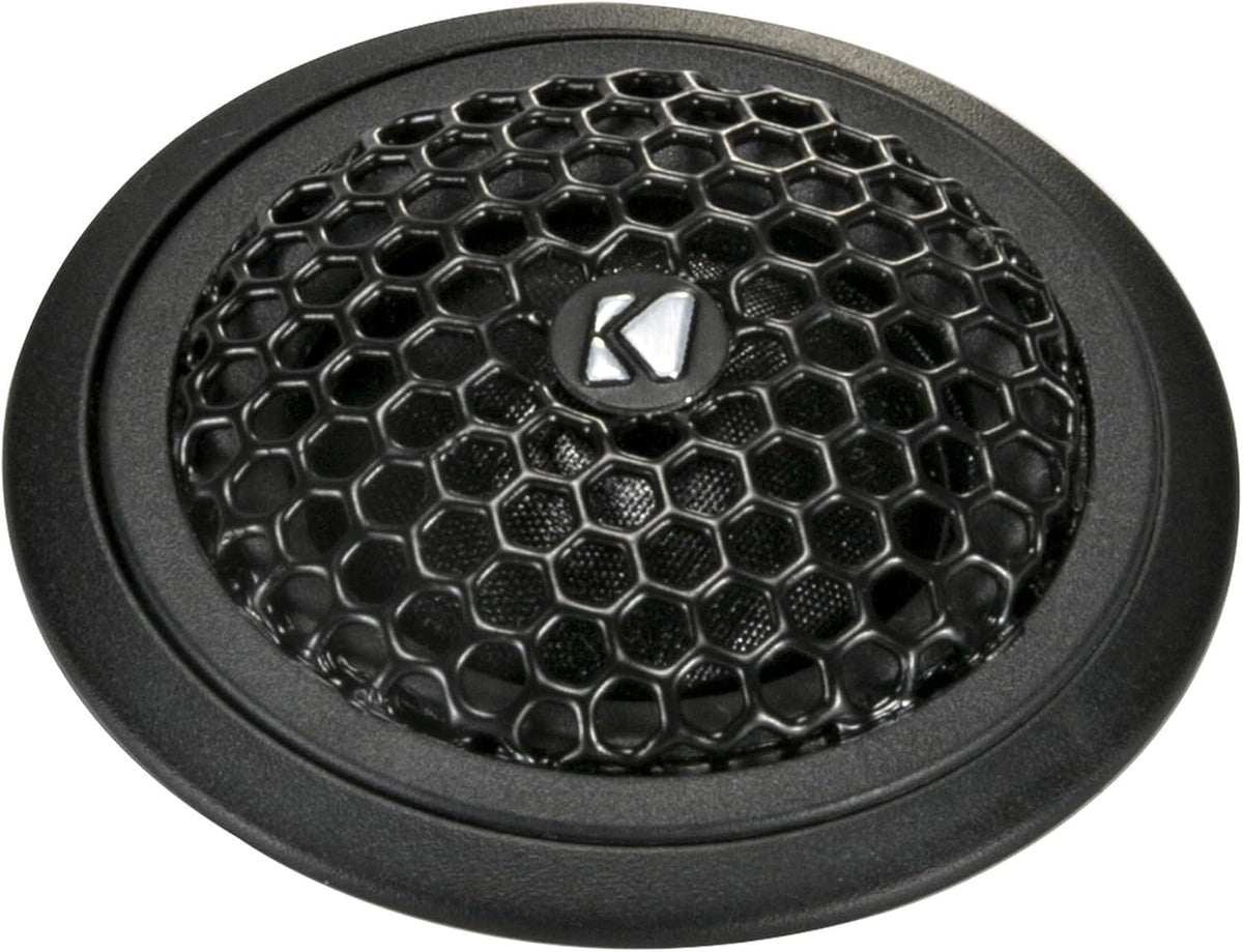 KICKER 51KSS6504 KS-Series 6.5" Component System with 1" tweeters, 4-Ohm, Pair