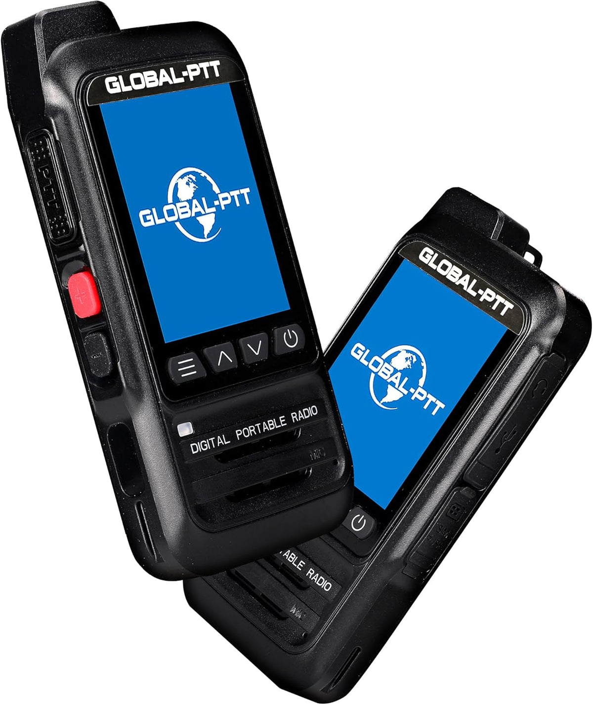 2-Pack Fast Radios Unlimited Range – Global PTT 4G Walkie Talkies with SIM Cards – Nationwide Coverage Communication Long Range PoC Two-Way Radios IP67 Waterproof Design (P0)