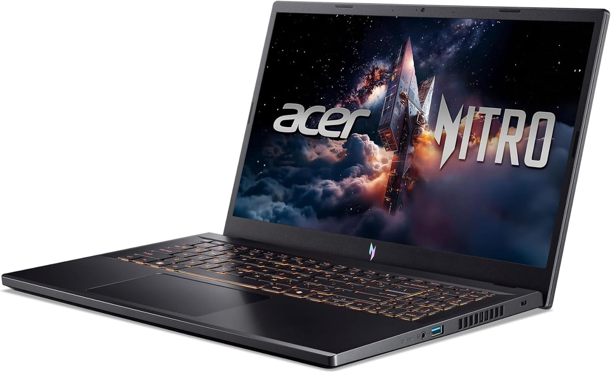 acer Nitro V Gaming Laptop | Intel Core i5-13420H Processor | NVIDIA GeForce RTX 4050 Laptop GPU | 15.6" FHD IPS 165Hz Display | 8GB DDR5 | 512GB Gen 4 SSD | Wi-Fi 6 | Backlit KB | ANV15-52-586Z