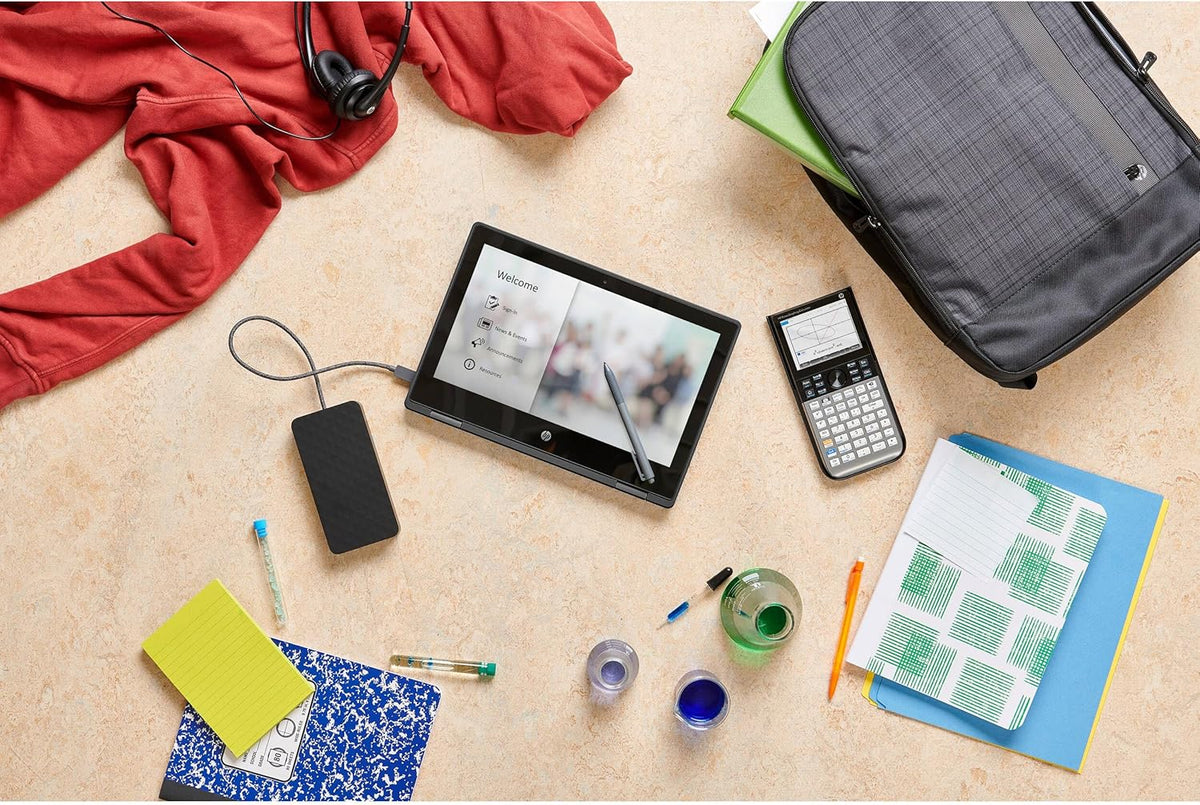 HP Chromebook Pro X360 Fortis 11 2-in-1 Laptop (11.6" Touchscreen, Intel Processor, 8GB RAM, 128GB Storage (64GB+64GB)), Rugged & Spill-Resistant, Convertible, Students & Education, Webcam, Chrome OS