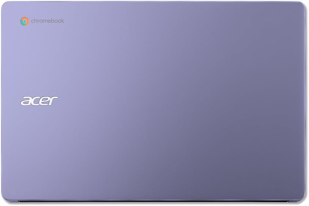 Acer Chromebook Flagship Laptop Computer Light, 15.6" FHD Display, DualCore Intel Celeron N4500, 4GB RAM, 128GB Storage (64GB eMMC+64GB Card), Wi-Fi 6, 10+ Hrs, Chrome OS +HubxcelAccessory Purple