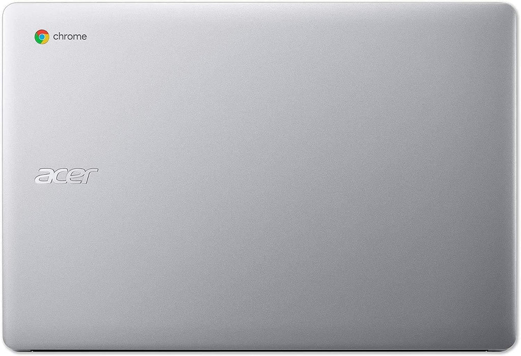 Acer Chromebook 315 15.6" HD Intel N4000 4GB RAM 32GB eMMC Webcam BT Chrome OS + Protective Sleeve, Silver (NX.HKBAA.002)