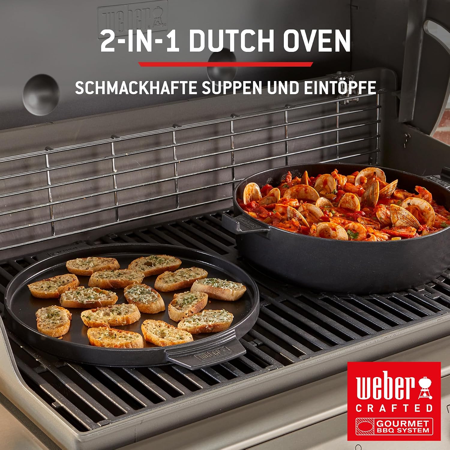 Weber Spirit E-310 Gasgrill 2025, 3 Brenner, 2346 cm², Gusseisen, Snap-Jet Zündung, Schwarz