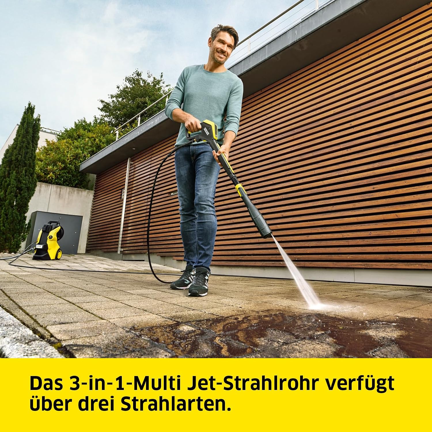 Kärcher K 7 Premium Smart Control Home, Bluetooth, Schlauchtrommel & Flächenreiniger