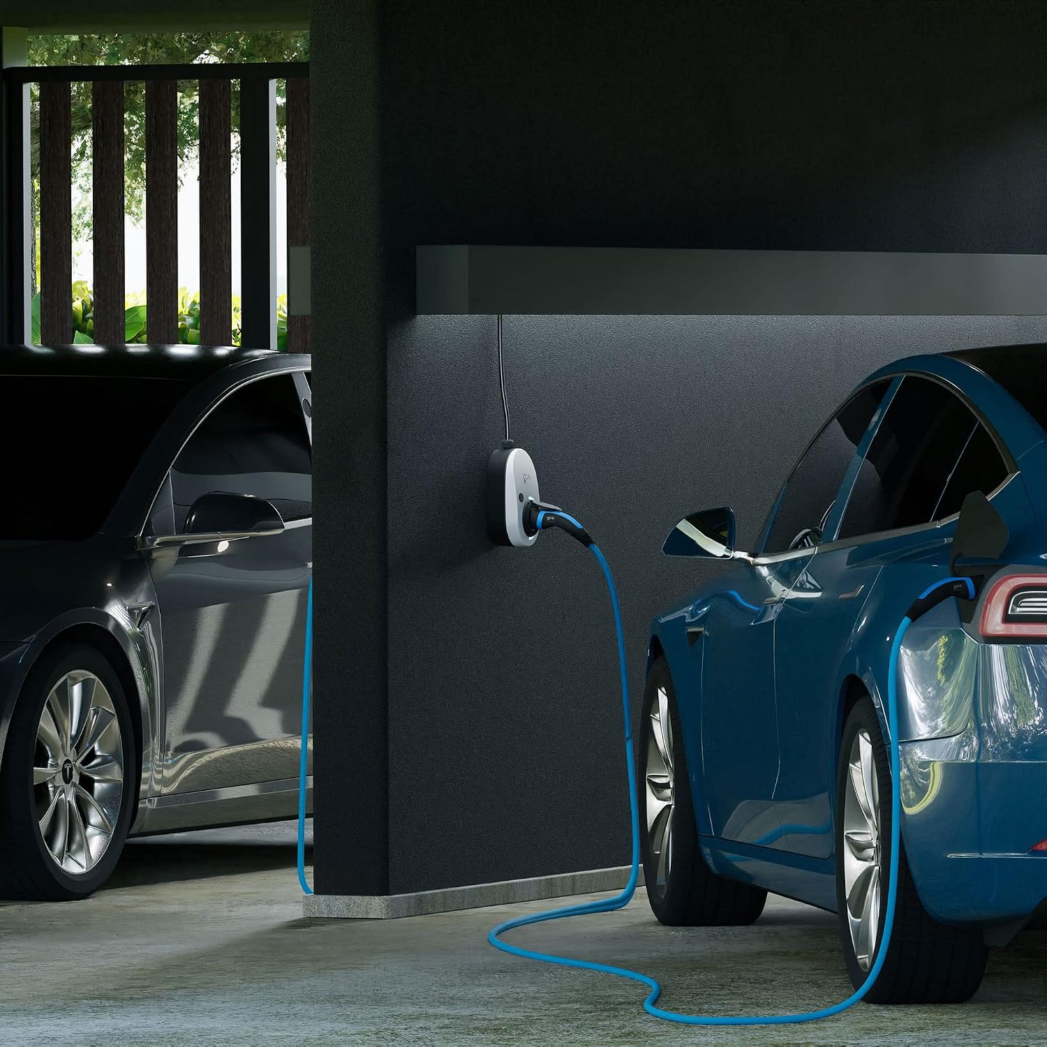 go-e Charger Gemini 11kW Wallbox – Typ 2, RFID, App, IPX4, TÜV, CE, 400V/16A, Plug & Play