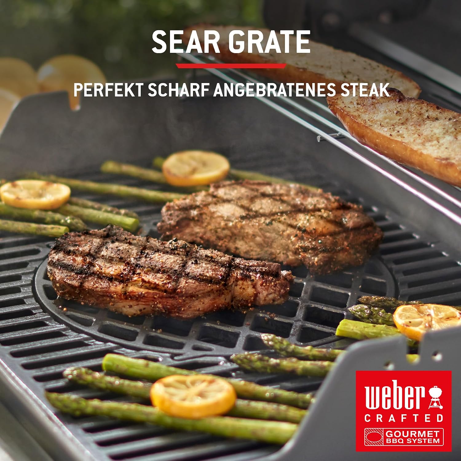 Weber Spirit E-310 Gasgrill 2025, 3 Brenner, 2346 cm², Gusseisen, Snap-Jet Zündung, Schwarz