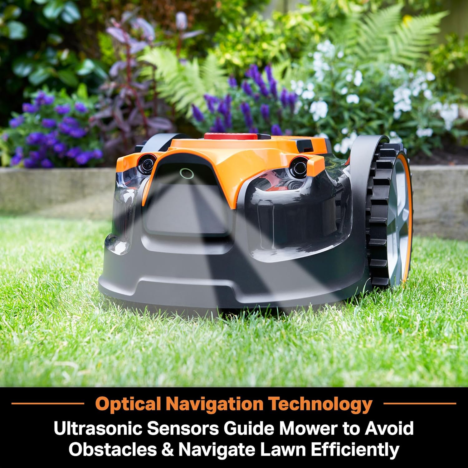 LawnMaster OcuMow™ 24V kabelloser Roboter-Rasenmäher & Trimmer