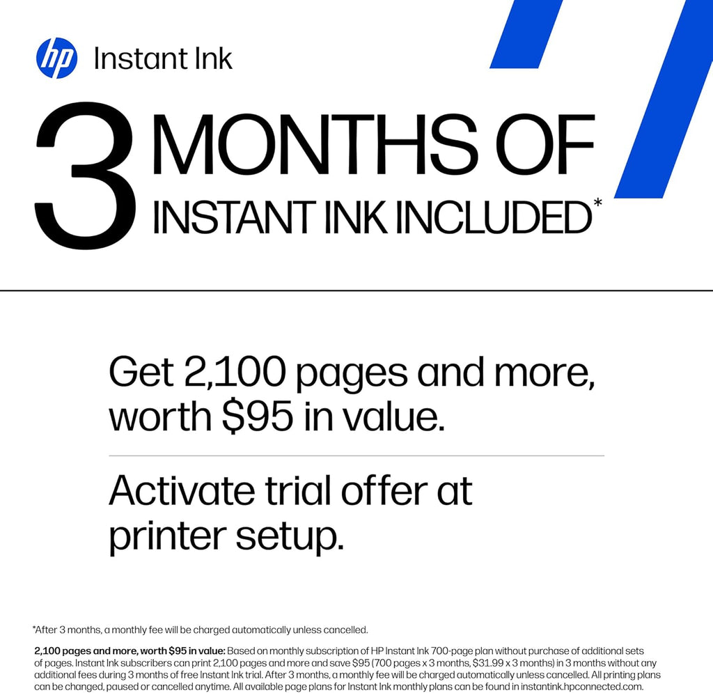 HP OfficeJet Pro 9720 Wide-Format Wireless All-in-One Color Inkjet Printer, Print, scan, Copy, fax up to 11x17, ADF, Duplex Printing Best-for-Office, 3 Month Trial of Instant Ink Included (C2XF9A)