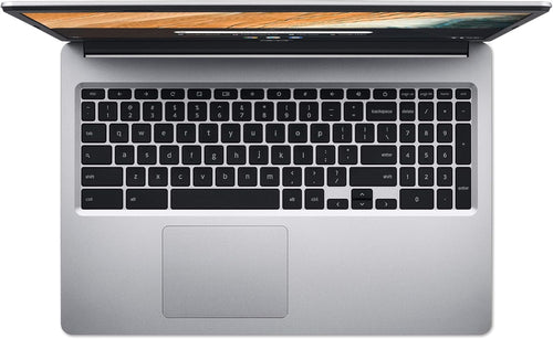 Acer 2022 Chromebook 315 15.6" Full HD 1080p IPS Touchscreen Laptop PC, Intel Celeron N4020 Dual-Core Processor, 4GB DDR4 RAM, 64GB eMMC, Webcam, WiFi, 12 Hrs Battery Life, Chrome OS, Silver