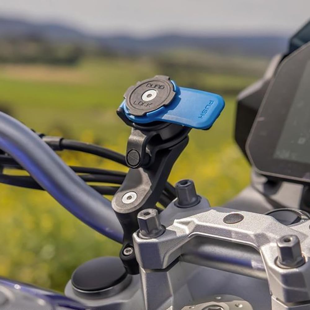 Quad Lock Motorcycle Handlebar Mount Kit with Vibration Dampener and MAG Phone Case for Google Pixel 7a