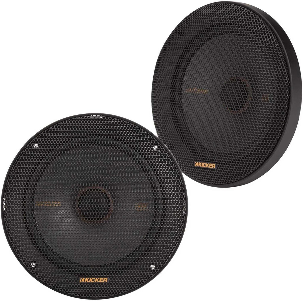 KICKER 51KSS365 KS-Series 6.5" Woofer, 2.75" Midrange and 1" Tweeter, 3-Way Component System, 4-Ohm, Pair