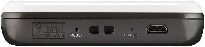 Canon IVY Mini Photo Printer for Smartphones (Slate Gray) - Sticky-back prints, Pocket-size