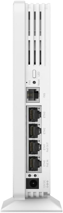 TP-Link Omada EAP650-DESKTOP Dual Band Wi-Fi 6 IEEE 802.11 a/b/g/n/ac/ax 3 Gbit/s Wireless Access Point