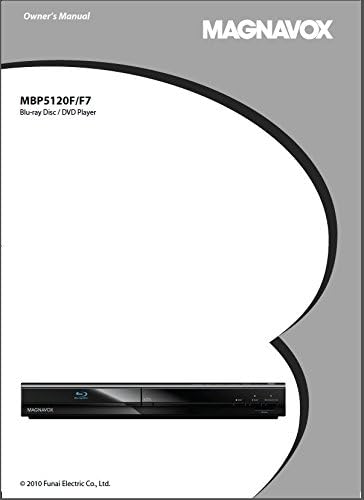 Magnavox MBP5120/F7 Blu-ray Player