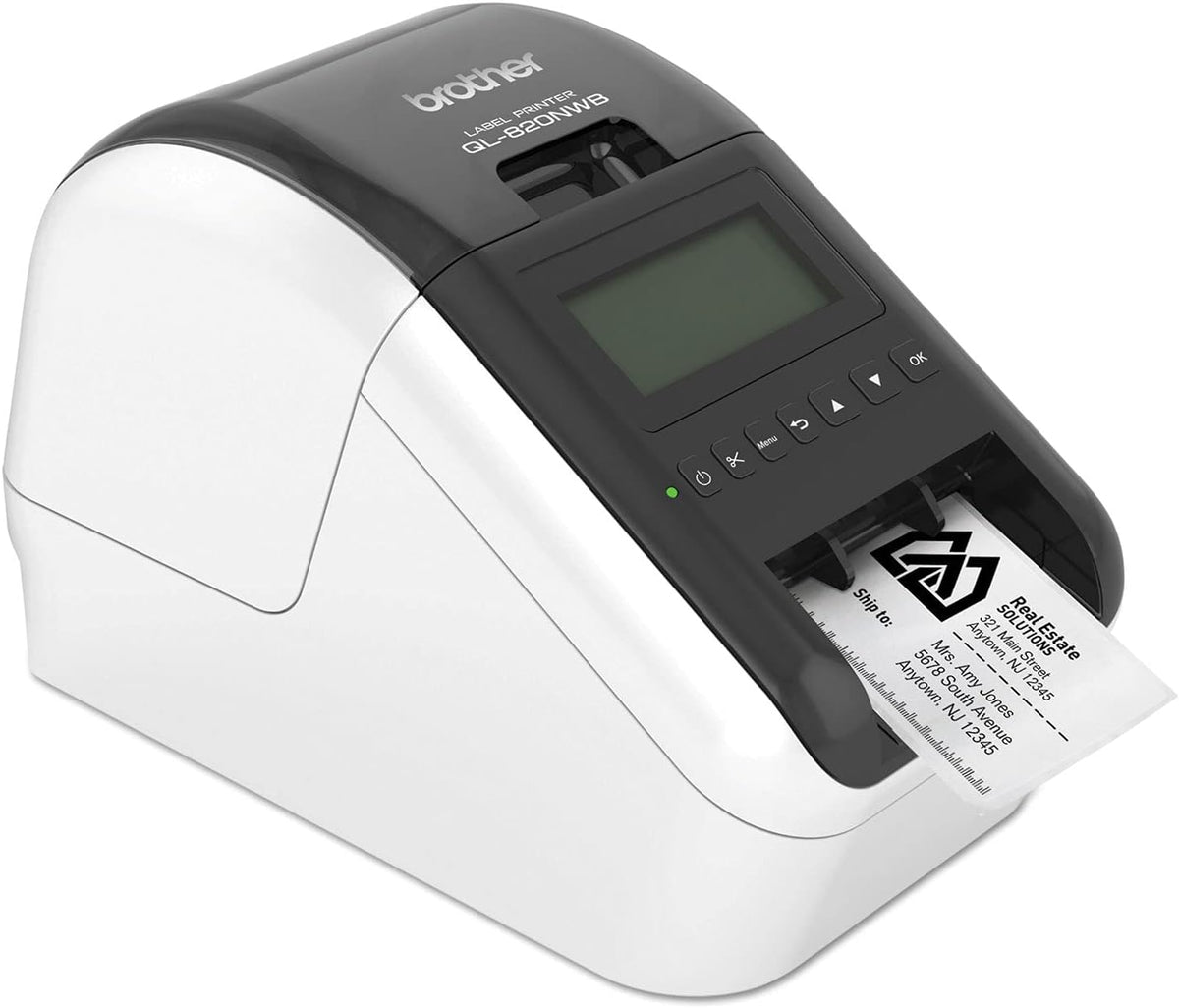 Brother QL-820NWB Professional, Ultra Flexible Monochrome Label Printer with Multiple Connectivity options
