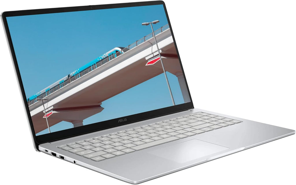 ASUS 15.6" FHD IPS Chromebook Plus, Intel Celeron Processor Up to 2.79GHz, 4GB Ram, 128GB SSD, HDMI, Ultra-Fast WiFi 6, Chrome OS, Star Silver, Renewed