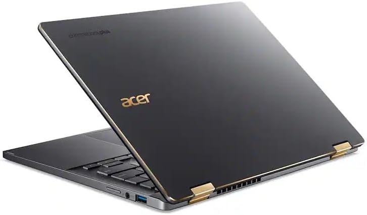 acer Chromebook Plus Spin 714 2-in-1 14" Touchscreen WUXGA IPS Laptop with Google AI, Intel Core Ultra 5 115U, 8GB LPDDR5 256GB SSD, Backlit KB Wi-Fi6E Chrome OS, Steel Gray, w/2TB USB Drive, W/GaLiMu