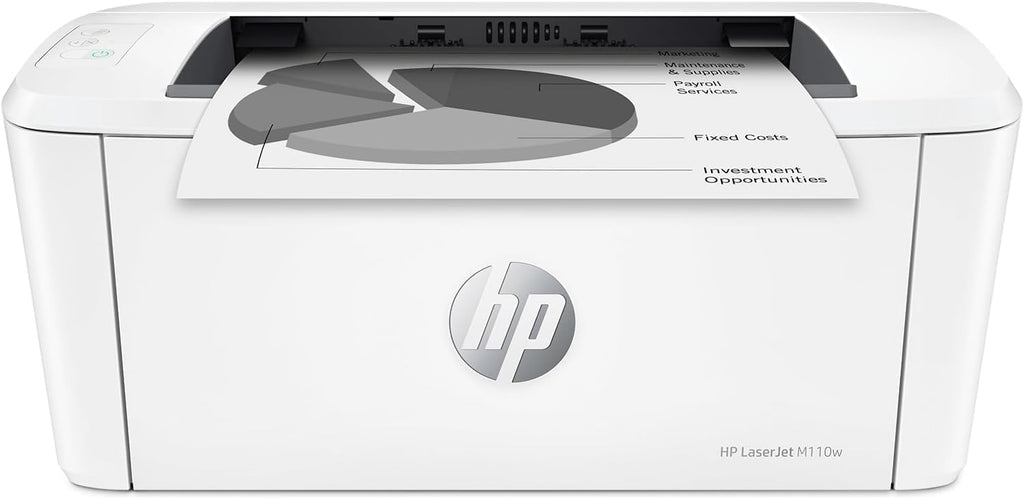 HP LaserJet M110w Wireless Monochrome Printer (7MD66F) (Renewed Premium)