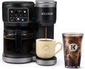 Keurig KD5600 K-Duo Hot & Iced Single Serve & Carafe Coffee Maker, 72oz Reservoir, MultiStream Technology (Gen 2), Black (Renewed)