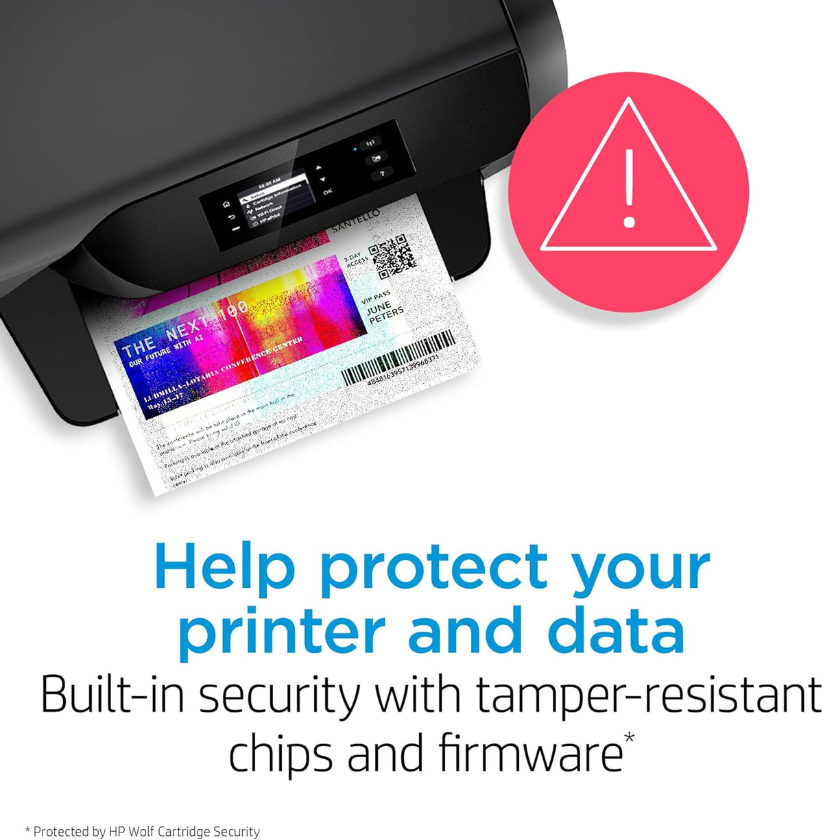 HP 923 Black, Cyan, Magenta, Yellow Ink Cartridges (4-Pack) | Works with Printer Series: OfficeJet 8120, OfficeJet Pro 8130 | Eligible for Instant Ink | 6C3Y6LN