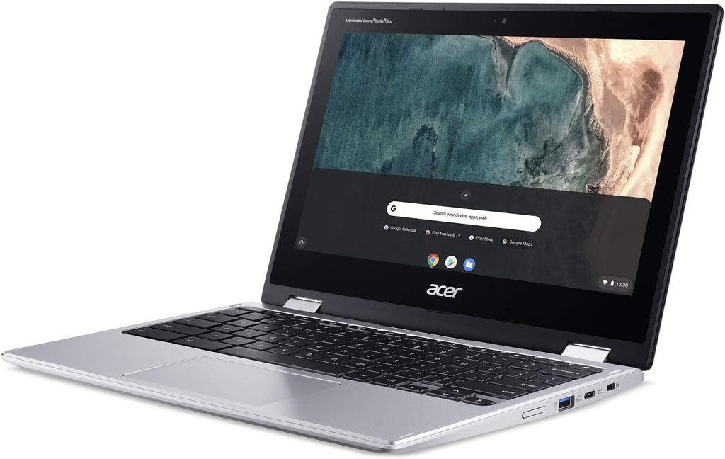 acer Chromebook Spin 311 Convertible Laptop | Intel Celeron N4000 | 11.6" HD Touch Corning Gorilla Glass Display | 4GB LPDDR4 | 64GB eMMC | Intel 802.11ac Gigabit WiFi 5 | Chrome OS | CP311-2H-C7QD