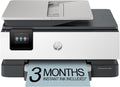 HP OfficeJet Pro 8135e Wireless All-in-One Color Inkjet Printer, Print, scan, Copy, fax, ADF, Duplex Printing Best-for-Home Office, 3 Month Instant Ink Trial Included, AI-Enabled (40Q35A)