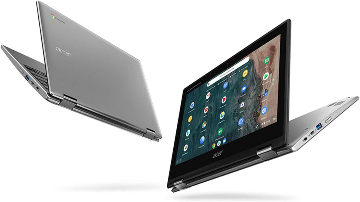 acer Chromebook Spin 311 CP311-2H-C3KA Convertible Laptop, Intel Celeron N4000, 11.6" HD Touchscreen, 4GB LPDDR4, 64GB eMMC, Gigabit WiFi, Bluetooth 5.0