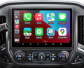 11“ Car Radio Stereo for Chevy Silverado 2014-2018 GMC Upgrade 5G WiFi 4+64G Wireless Carplay/Android Auto/GPS/Bluetooth/FM Radio/1080P SWC