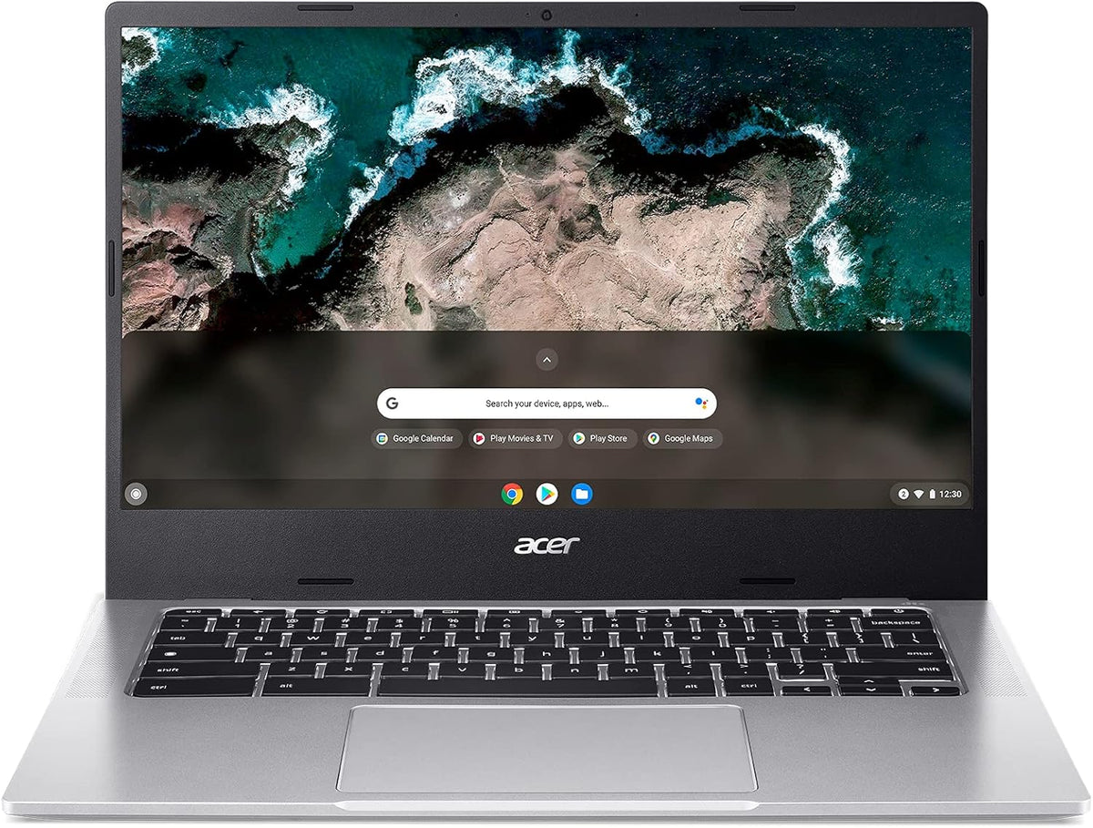 acer Chromebook 514 | 14" Full HD Display | MediaTek Kompanio 828 Octa-Core Processor | 4GB RAM | 64GB eMMC | Wi-Fi 6 | Backlit KB | Chrome OS | Up to 15 Hours of Battery Life | CB514-2H-K3E7