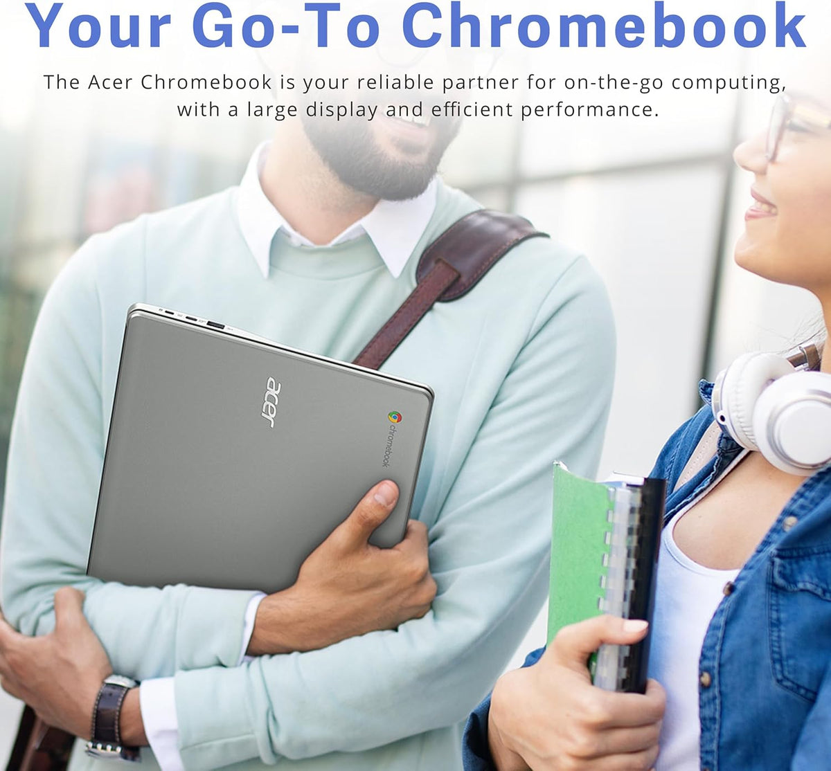 Acer Chromebook 315 15.6" FHD Laptop, 4GB LPDDR4 RAM, 1TB Storage(64GB eMMC & 1TB Docking Station Set), Intel Celeron N4500, Intel UHD Graphics, Numeric Keypad, HD Webcam, Silver, Chrome OS
