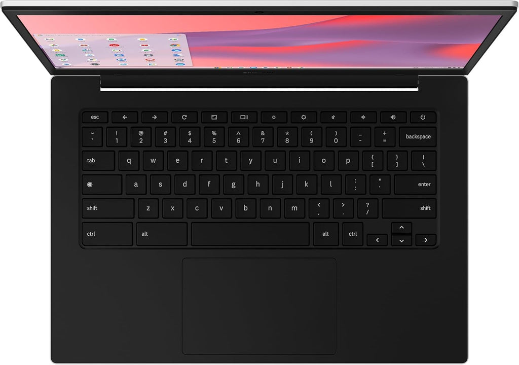 Samsung 14" Galaxy Chromebook Go Laptop PC Computer, Intel Celeron N4500 Processor, 4GB RAM, 64GB Storage, ChromeOS, XE340XDA-KA2US, Student Laptop, Silver