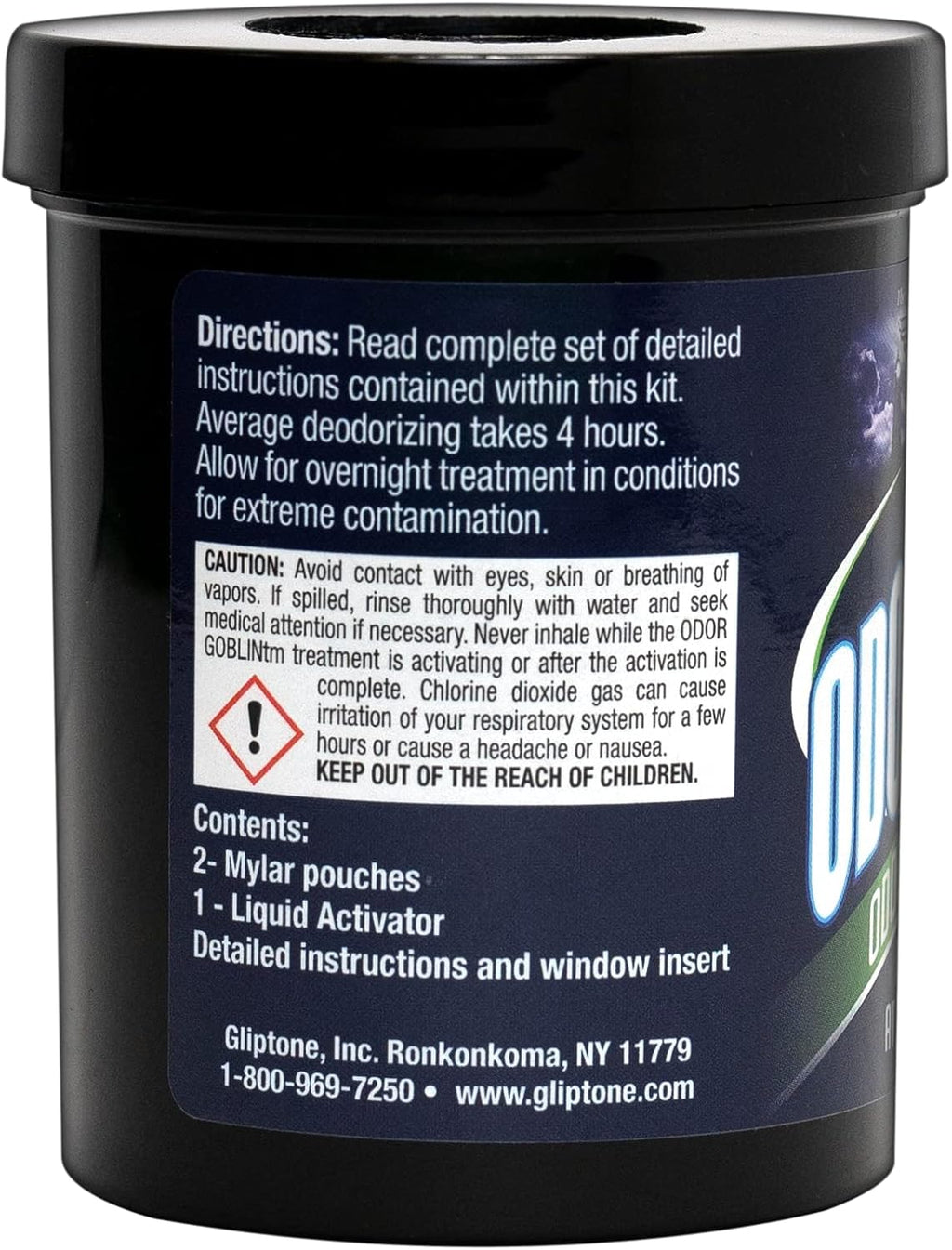 Gliptone Odor Goblin Chlorine Dioxide Fogger Odor Elimination System for Cars, Buses, Marine/RV, Trucks, SUV