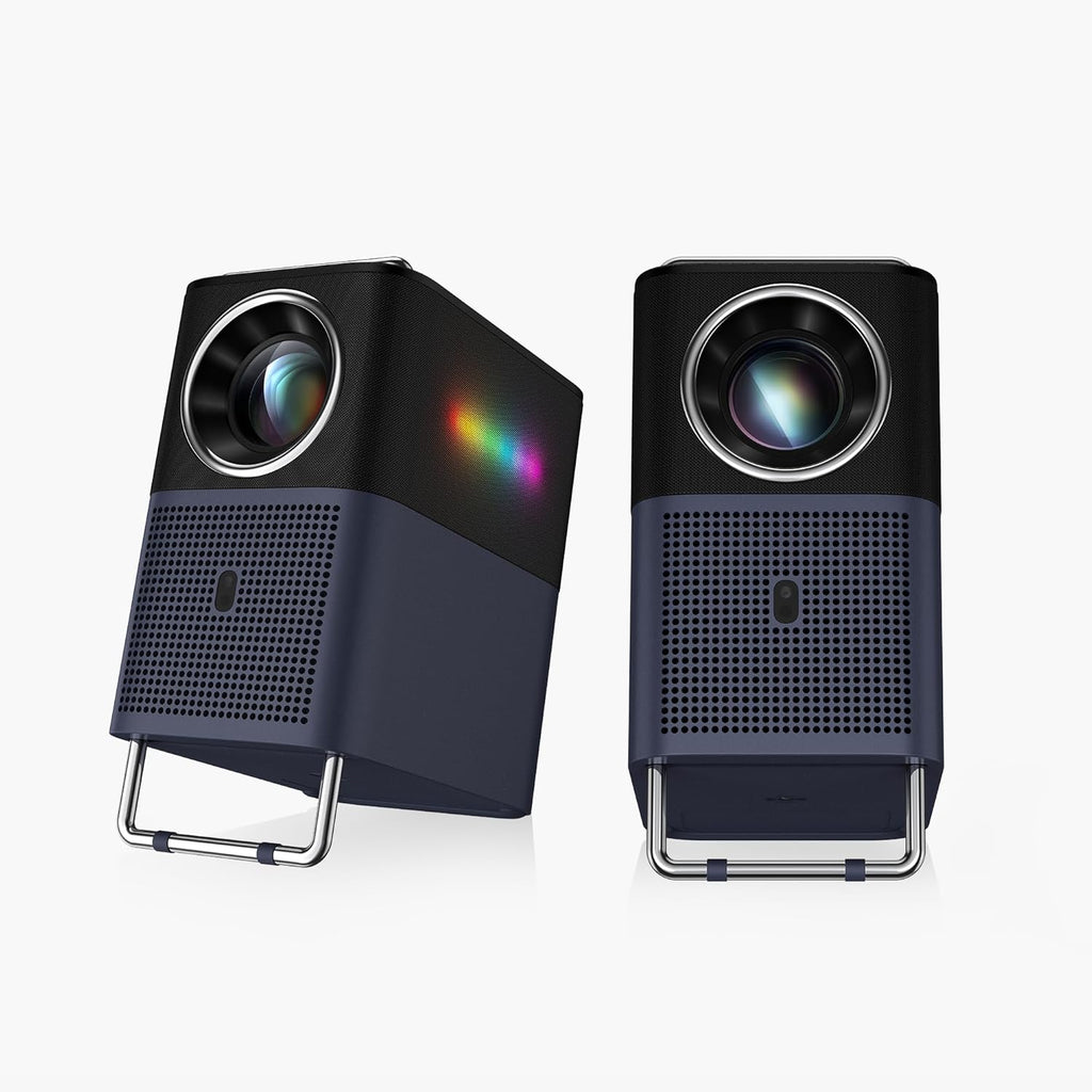 TCL A1 GTV Projector with Official Netflix Licensed, 1080P Portable Outdoor Movie Projector, 360 ISO Lumens, 4K Supported Bluetooth WiFi Projector, 120" Screen, Auto Focus, Dolby Digital, 16W Speaker