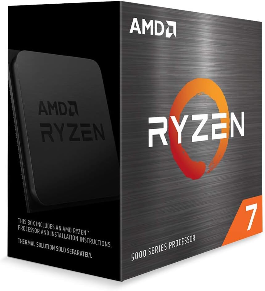 AMD Ryzen 7 5800X 8-core, 16-thread unlocked desktop processor