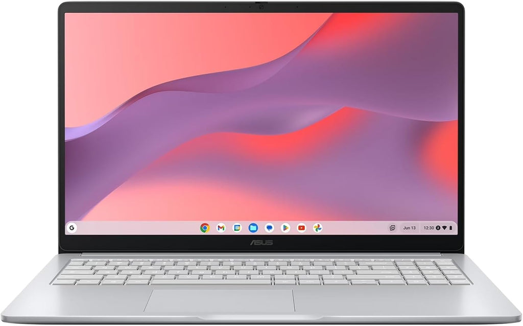ASUS CX15 15.6 inch FHD IPS Chromebook Laptop Intel Celeron N4500 4GB RAM 128GB eMMC Pure Gray