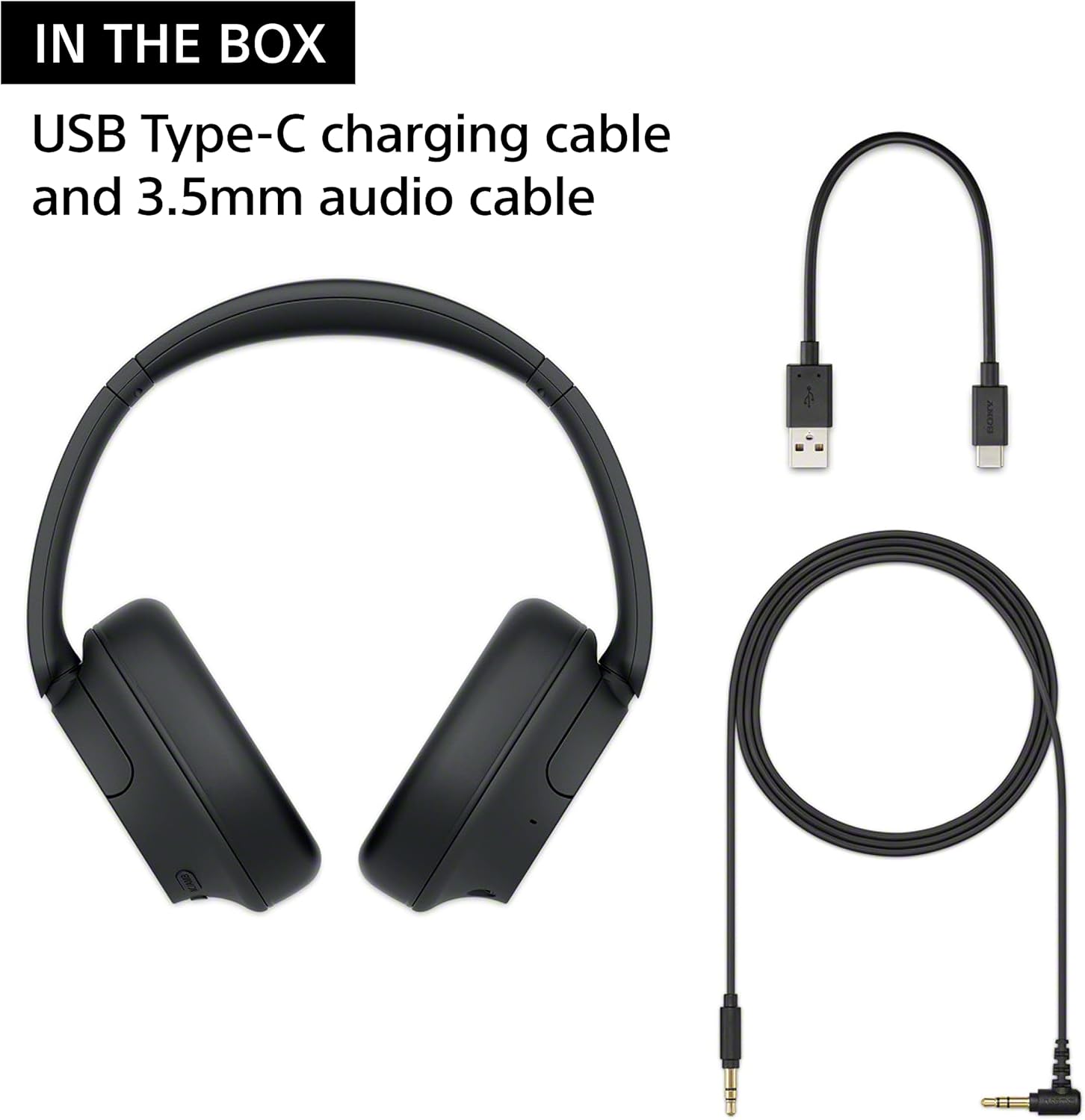 Sony WH-CH720N Noise Canceling Wireless Headphones Bluetooth Over The Ear Headset with Microphone and Alexa Built-in, White New