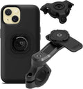 Quad Lock Motorcycle Handlebar Mount PRO Kit with Vibration Dampener and MAG Phone Case for iPhone 15