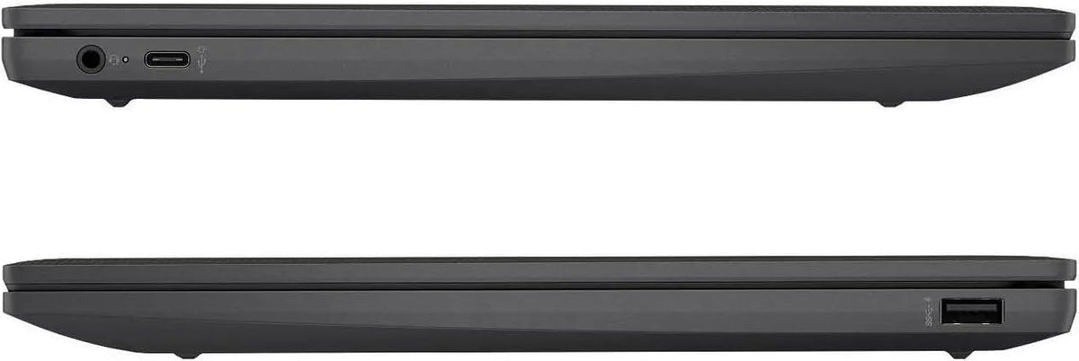 HP Chromebook 14 inch HD Display Laptop | Intel Processor N100 | Intel UHD Graphics | WiFi | Grey | 8GB RAM | 128GB SSD |Chrome OS |Bundle with Grey Bag