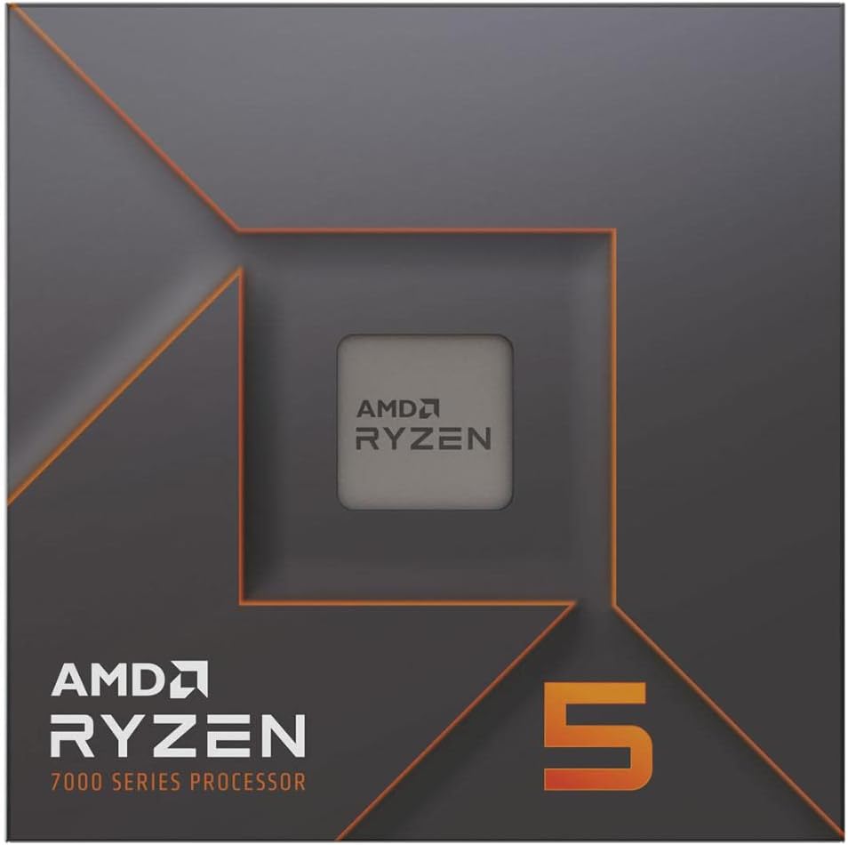 AMD Ryzen 5 7600X 6-Core, 12-Thread Unlocked Desktop Processor