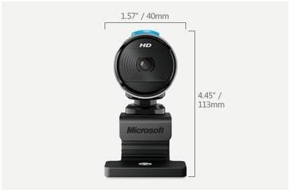 Microsoft LifeCam Studio for Business with built-in noise cancelling Microphone, Auto-Focus, Light Correction, USB Connectivity, for Microsoft Teams/Zoom,compatible with Windows 8/10/11/Mac