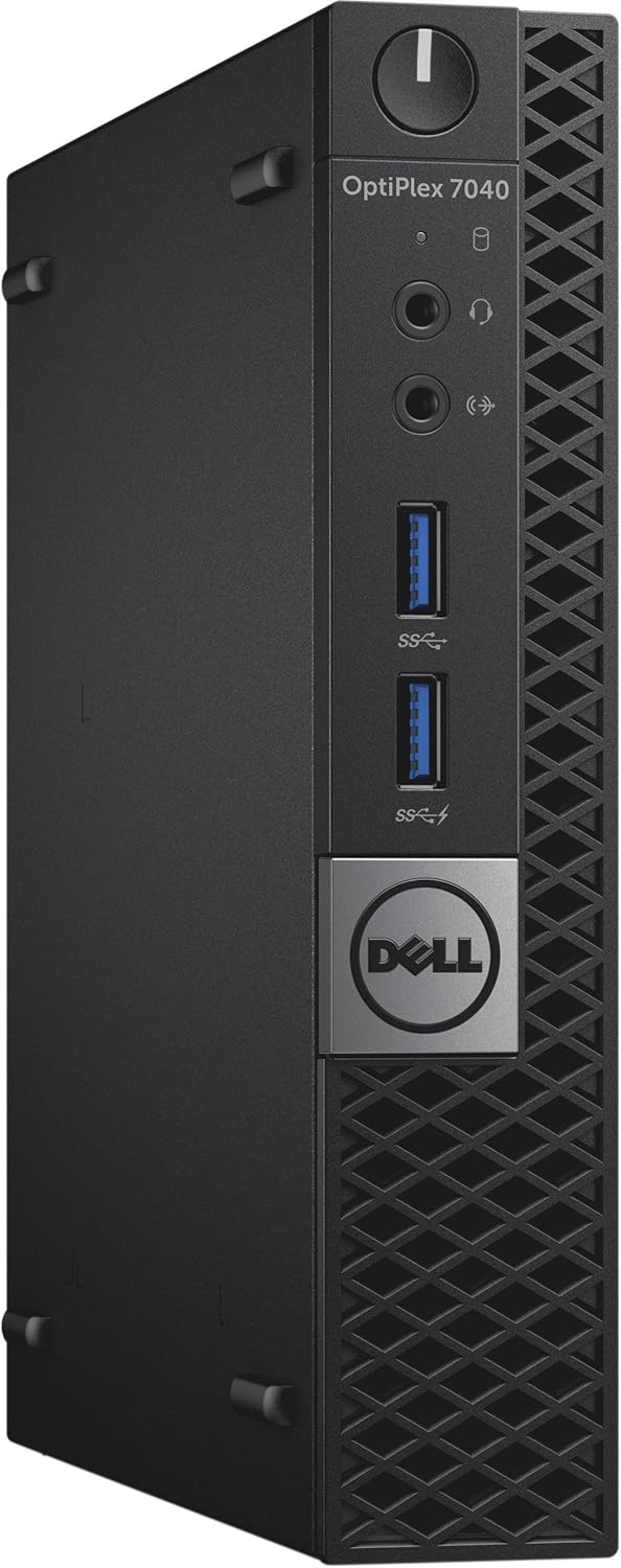 Dell Optiplex 7040 Micro Tower, Intel Core i5-6500T, 8 GB Memory, 256 GB SSD, WiFi, Windows 11 Pro (Renewed)