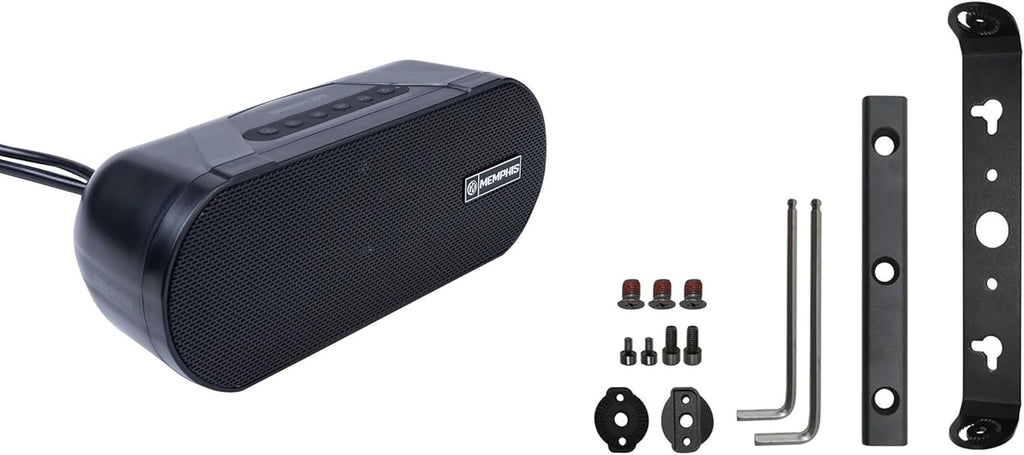 Memphis MXASB9 Powersports Amplified Sound Bar with Bluetooth® with SB9SMT Surface Mount Bracket