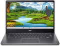 acer Touch Chromebook Plus 14 in Steel Grey with Google AI 8-Core Intel i3 8GB 512GB SSD 14in FHD Intel 4K Graphics Chrome OS (CB514 - Renewed)