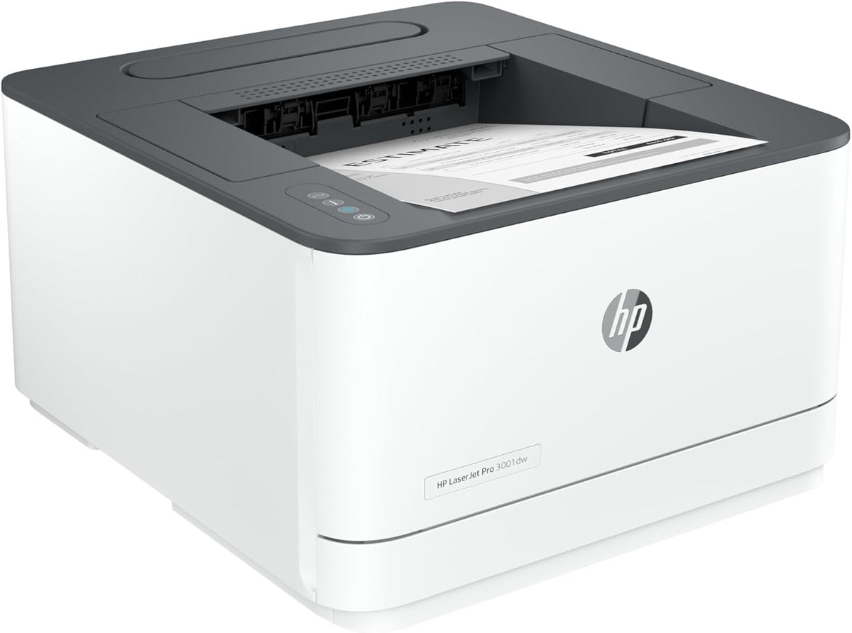 HP Laserjet Pro 3001dw Wireless Black & White Printer, Best-for-Office (3G65OF)