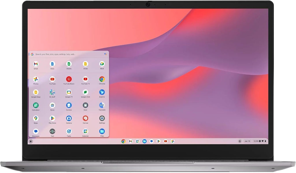Lenovo IdeaPad 3i Chromebook 15.6" FHD Laptop, Intel Celeron N4500, 4GB Memory, 64GB eMMC Storage, Chrome OS, Artic Grey with Accessories