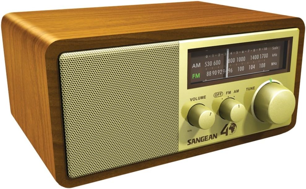 Sangean WR-11SE AM/FM Table Top Radio 40th Anniversary Edition Walnut