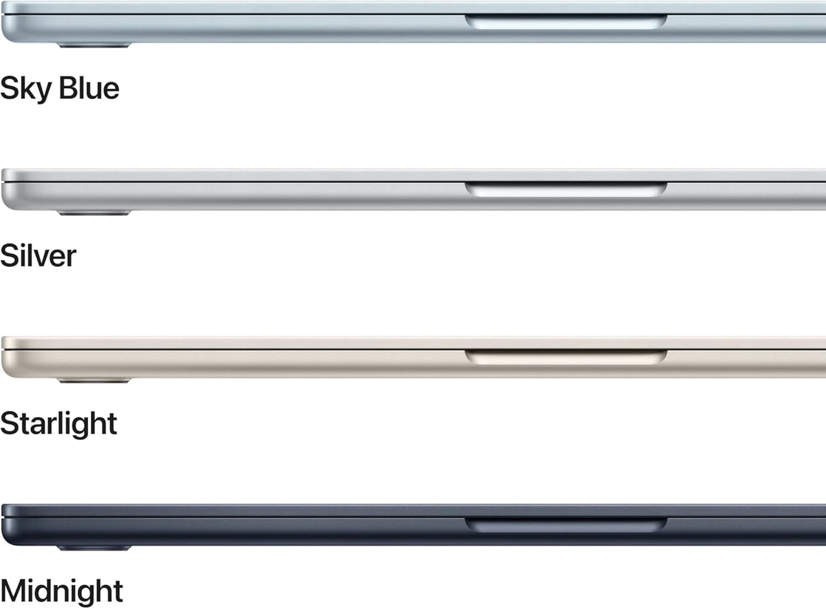 Apple 2026 MacBook Air 13-inch Laptop with M5 chip: Built for AI, 13.6-inch Liquid Retina Display, 16GB Unified Memory, 512GB SSD, 12MP Center Stage Camera, Touch ID, Wi-Fi 7; Starlight